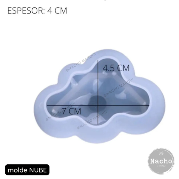 Producto - molde NUBE - PRECIO FINAL