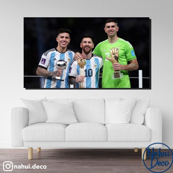 Producto - Cuadro Seleccion Argentina Qatar 22 MOD 2