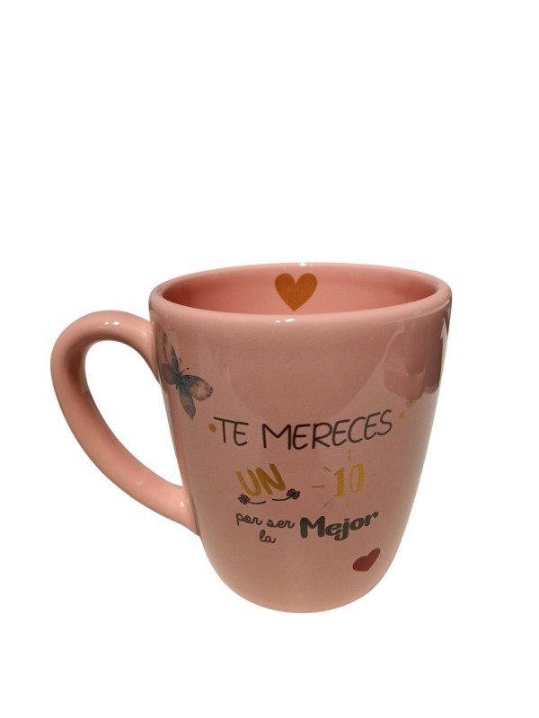 Producto - Taza rosa Dia del maestro