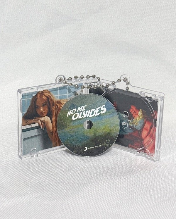 Producto - Llavero Mini Cd NO ME OLVIDES ANGELA TORRES con NFC - Llaveros - 2