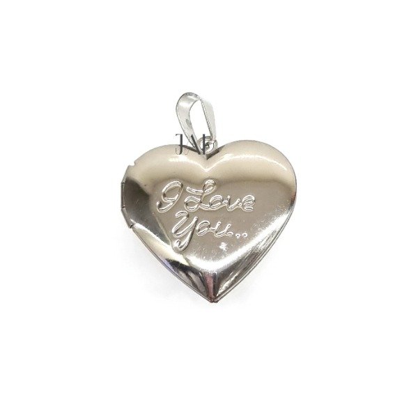 Producto - Dije relicario corazón I Love You