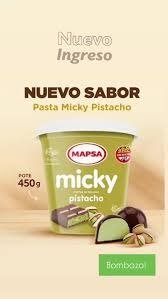 Producto - PASTA MICKY PISTACHO X 450G