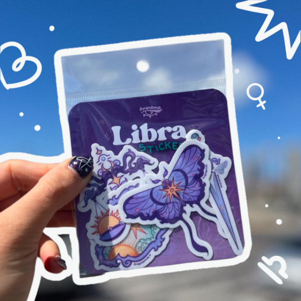 Producto - NUEVOS! Stickers Libra X4