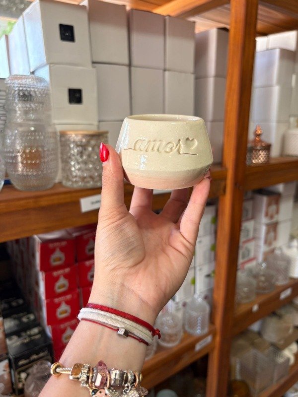 Producto - CUENCO CERÁMICA CON FRASE AMOR
