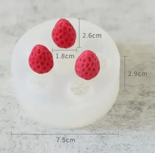 Producto - Molde Frutillas Mini x4 - 3434