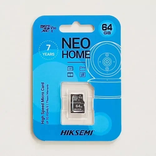 Producto - Memoria Micro SD 64GB HIKSEMI NEO HOME 92MB/s