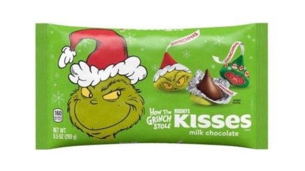 Producto - Hershey's Kisses Grinch Milk Paquete 269gr