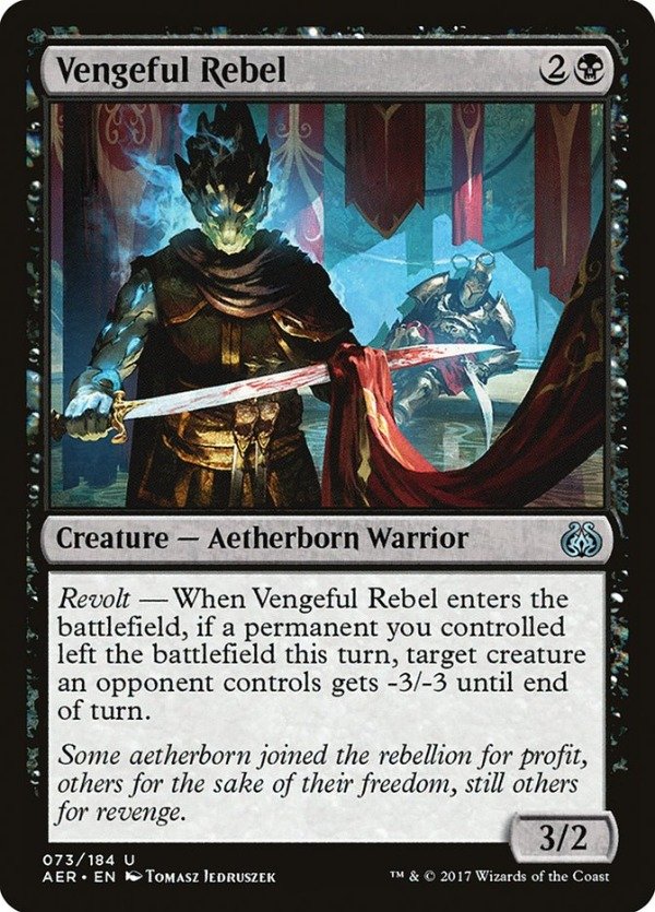Producto - Vengeful Rebel  Aether Revolt