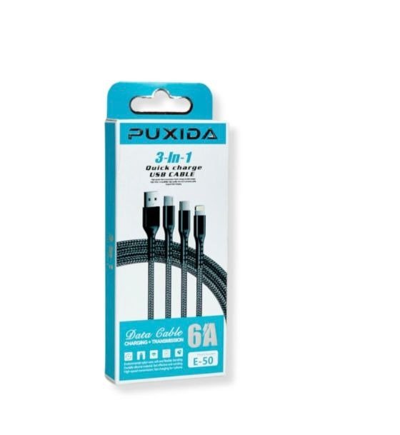 Producto - DATA CABLE 3 IN 1 PUXIDA