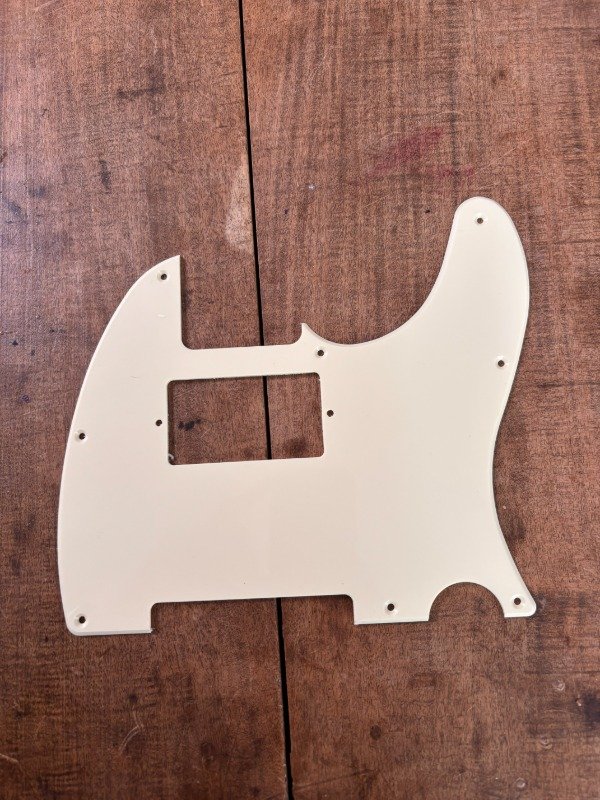 Producto - Pickguard TL Doble Bobina 1 capa Crema - 0
