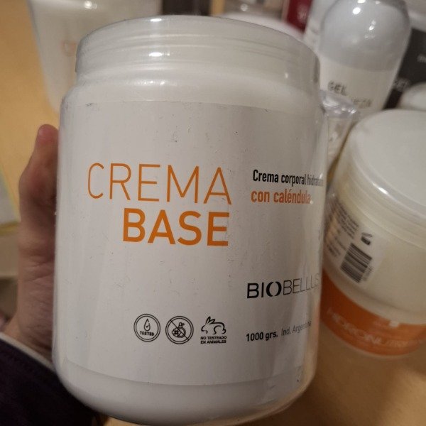 Producto - CREMA BASE PARA MASAJES 1KG