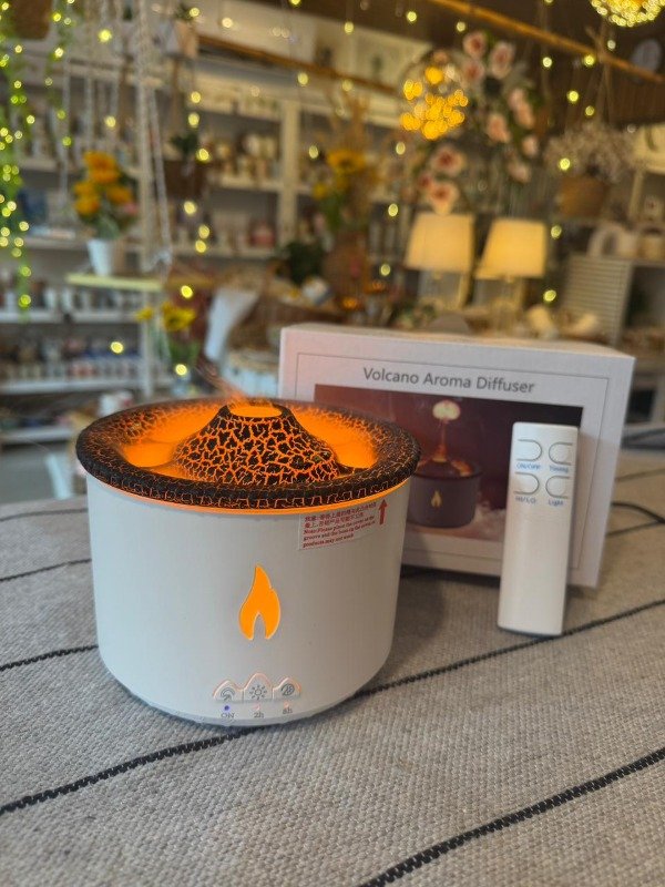 Producto - Humidificador volcán blanco - (Efectivo: 66.000)