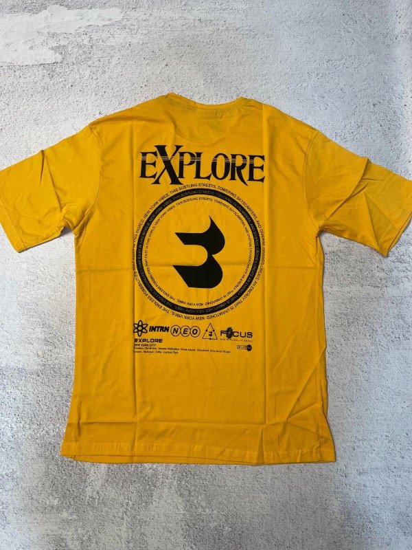 Producto - Remera Explore Naranja