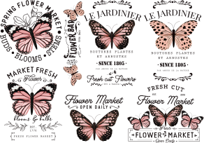 Producto - MARIPOSAS 6 TRANSFERMIXED A5