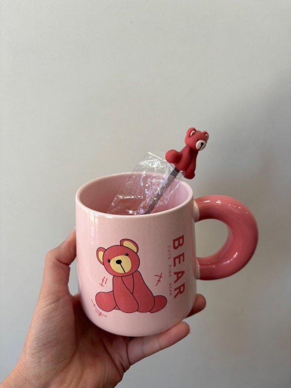 Producto - Taza Osito con tapa y cuchara - 2