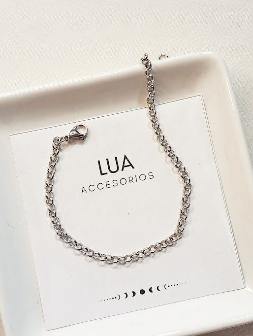 Producto - Pulsera rolo fina - Acero quirúrgico