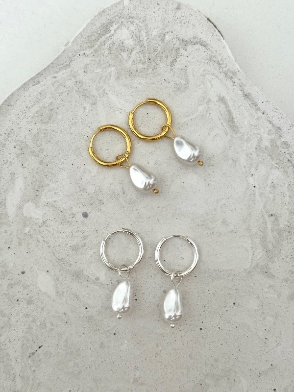 Producto - Argollas perlas - 1