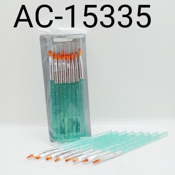 Producto - Pinceles manicurias (x8) AC-15335