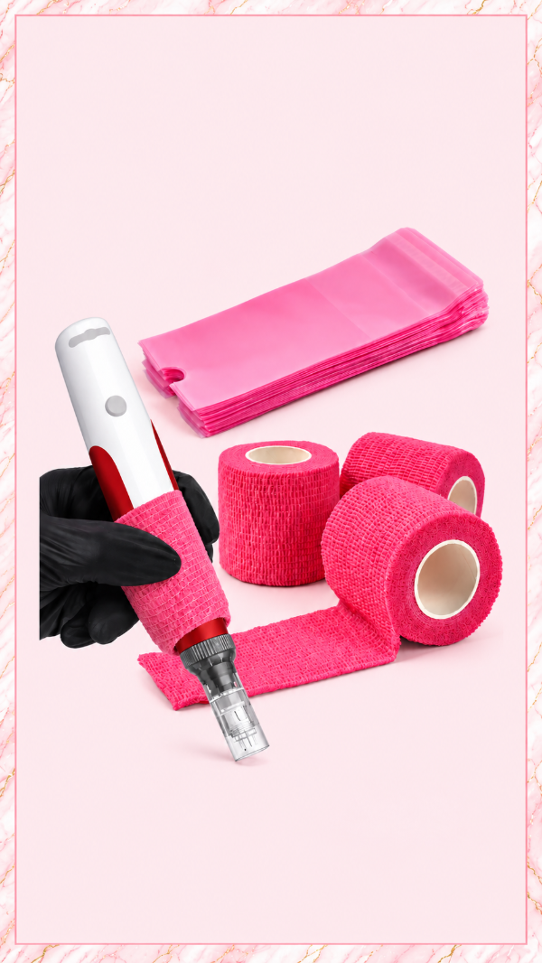 Producto - FUNDAS PROTECTORAS P/DERMAPEN (25 UNID) + 1 CINTA DE AGARRE - 0
