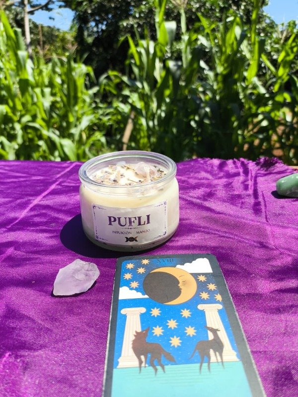 Producto - vela PUFLI - intuición