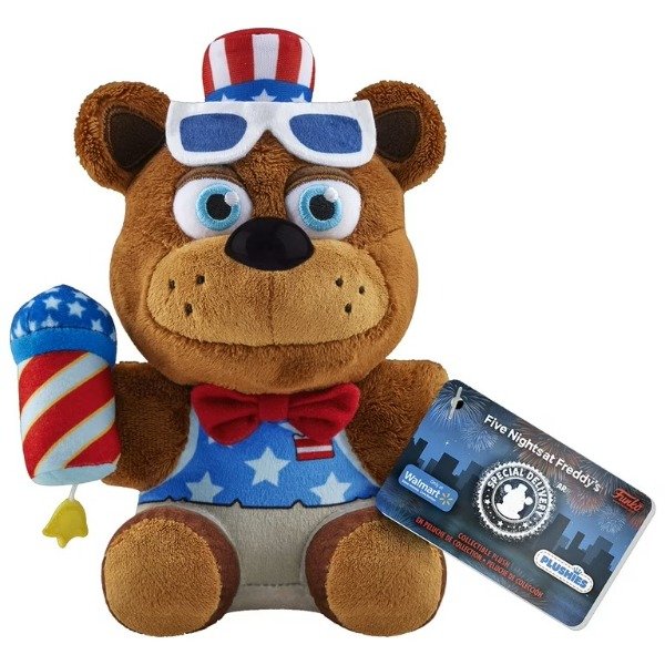 Producto - Five Nights At Freddys Special Delivery Fire Work Freddy Plush Waltmart Ex