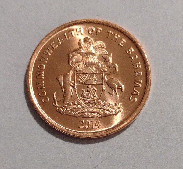 Producto - Bahamas 1 cent 2014 - 1