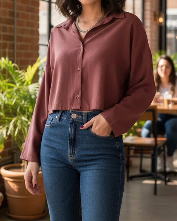 Producto - Camisa Crop Terra