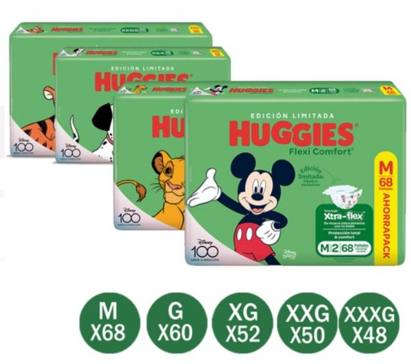 Producto - Huggies flexi confort ahorro