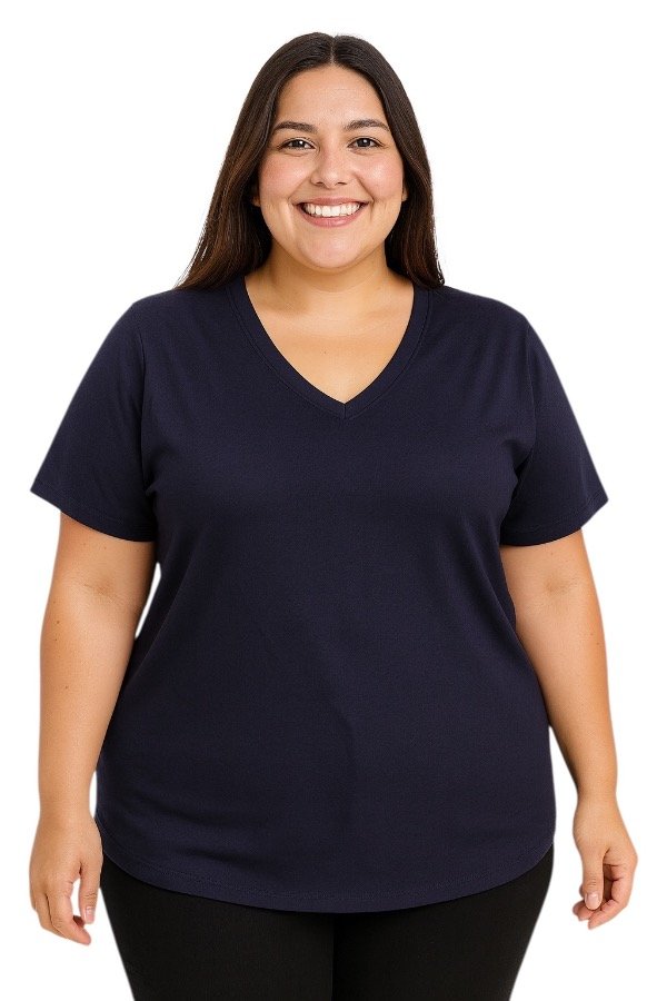 Producto - Art 4 Remera algodón cuello v