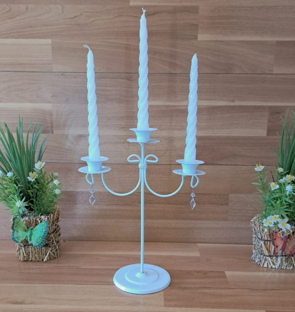 Producto - 10 UNIDADES CANDELABRO - PORTA VELA COD: V3