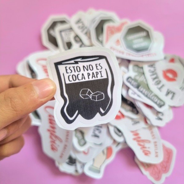 Producto - Bar de stickers ( resistente al agua )