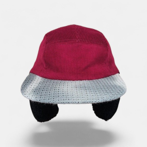 Producto - Gorra 5 Paneles Earlflap (Bordo)