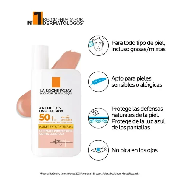 Producto - La Roche Posay Anthelios uvmune 400 color 50 ml - 1