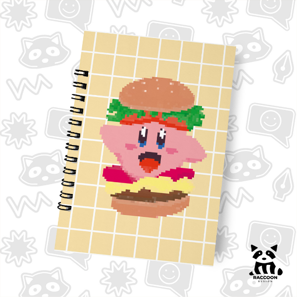 Producto - Cuaderno Kirby Burger