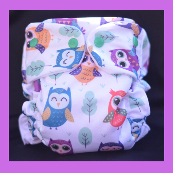 Producto - Pañal de tela ecológico BUHOS