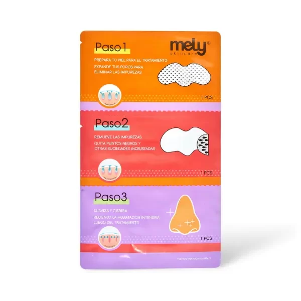 Producto - Kit 3 pasos p/ puntos negros - MELY