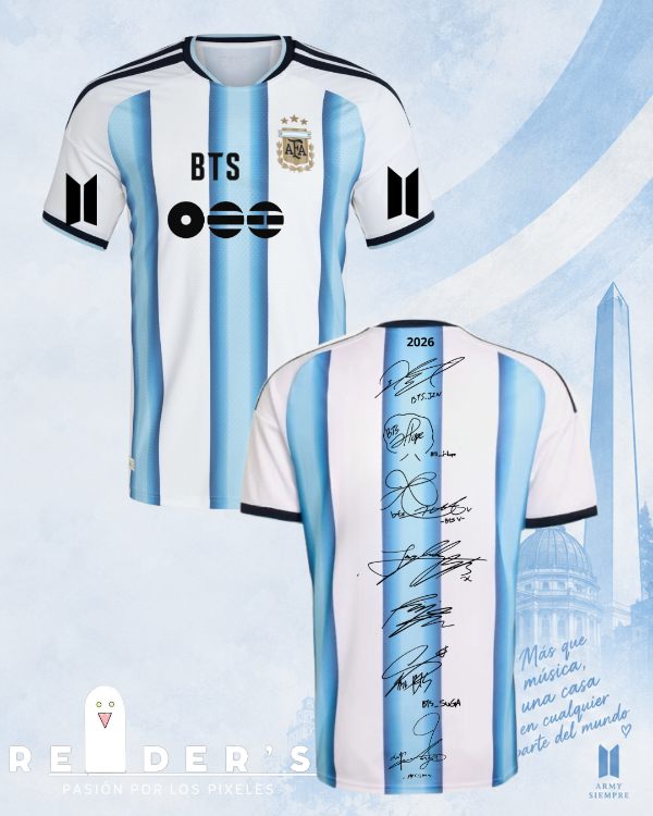 Producto - Jerysey BTS Argentina Firmas
