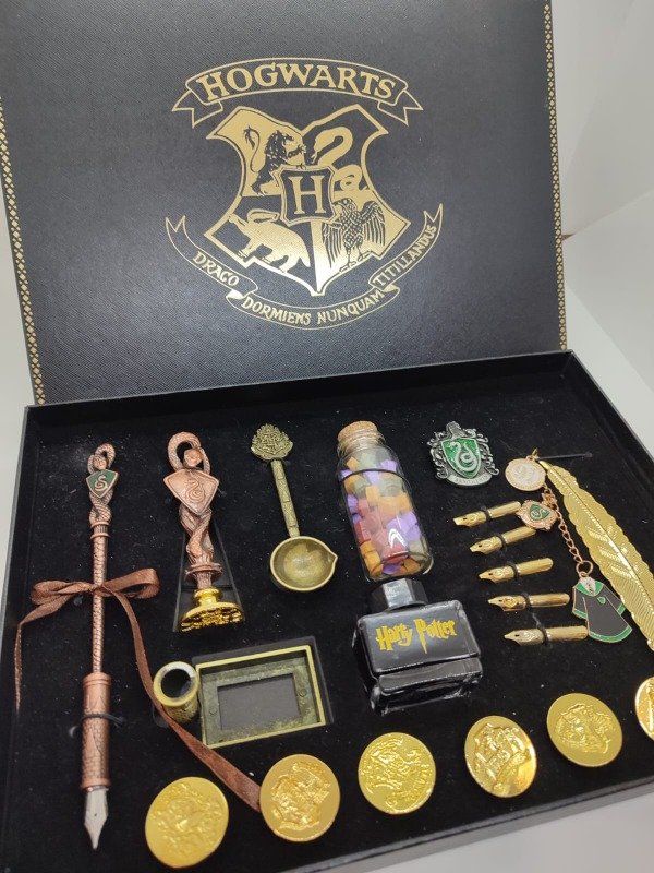 Producto - Set escritura Slytherin - Harry Potter