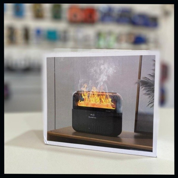 Producto - Humidificador Difusor Aromatizador Ultrasónico MTI Fuego Colores