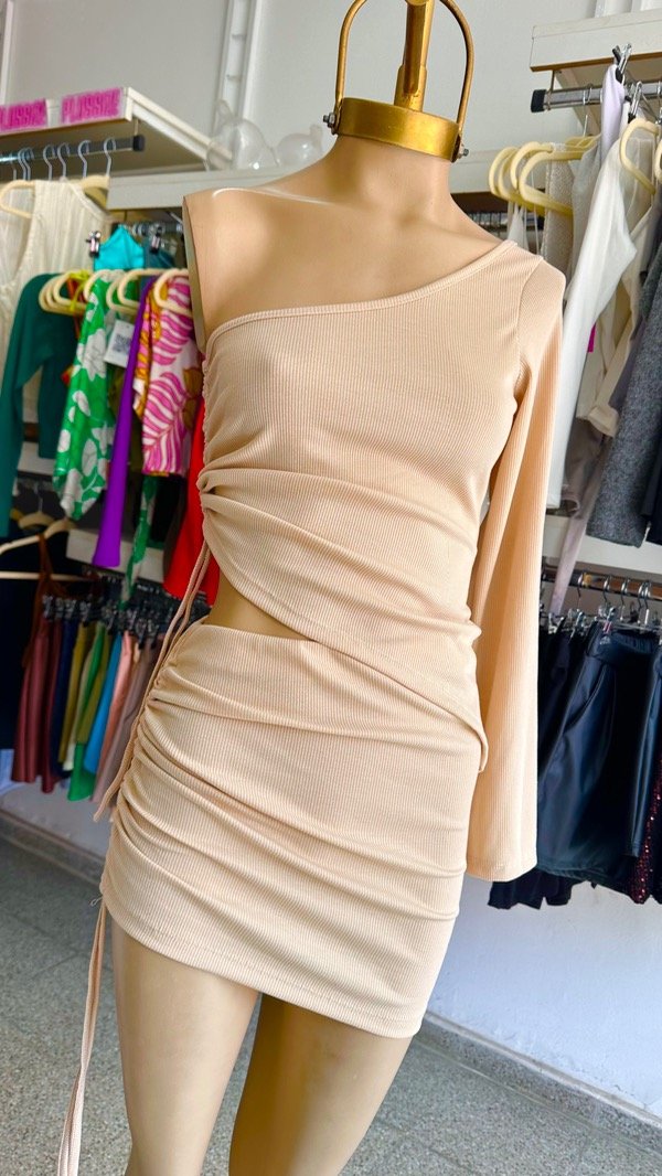 Producto - MINI FRUNCE MORLEY BEIGE