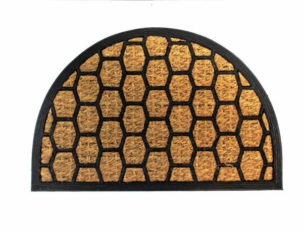 Producto - Alfombra semicircular hexagonos