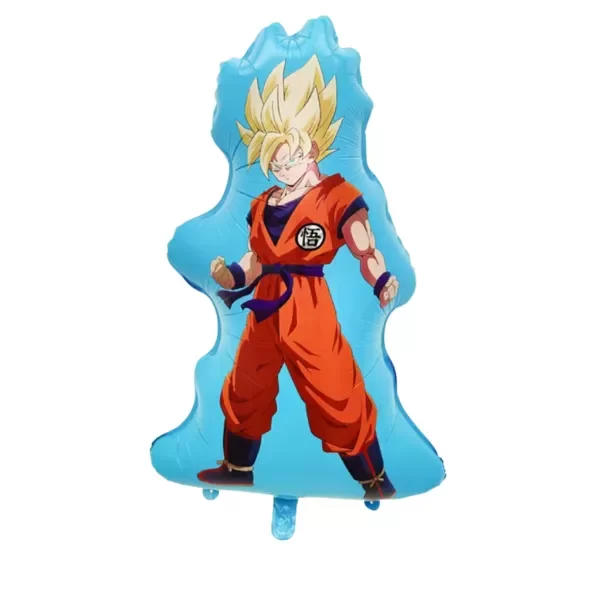 Producto - Globo Forma Goku rubio Dragon Ball Z 70cm