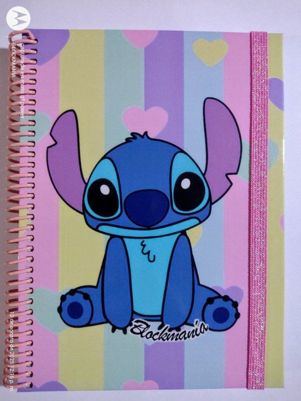 Producto - Cuaderno A5 STICH