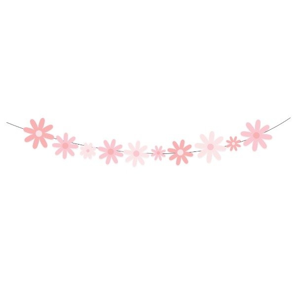 Producto - Guirnalda Margarita económica Rosa