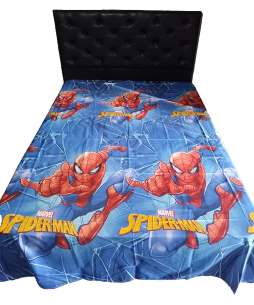 Producto - Juego de Sábanas Twin Infantil "Marvel Spiderman" + Bolsito