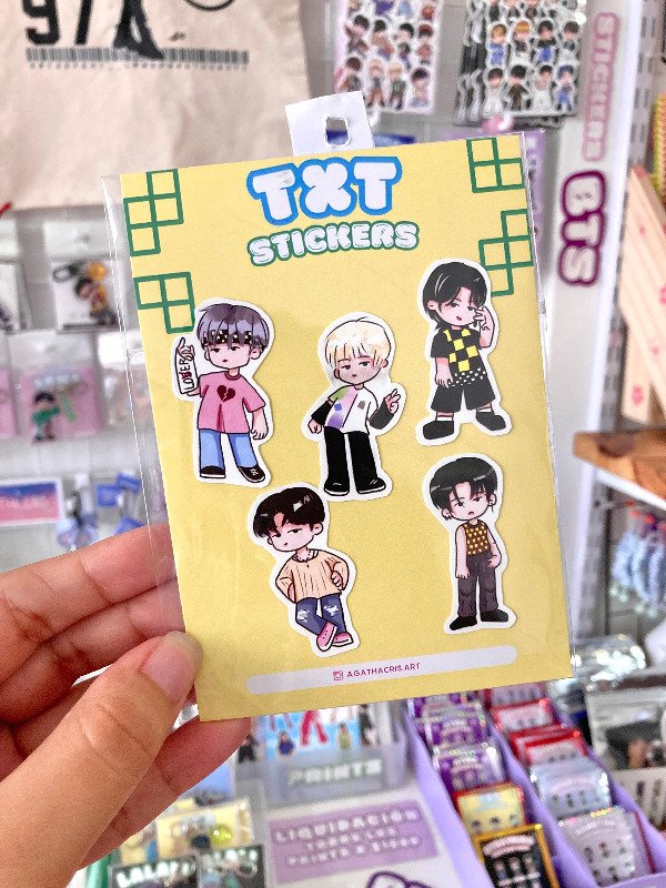 Producto - Plancha Stickers TXT