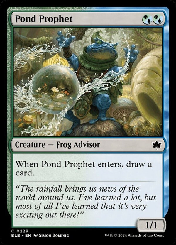 Producto - Pond Prophet #229  Bloomburrow