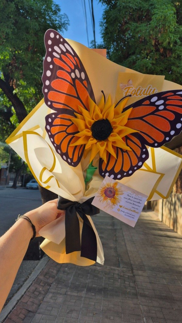 Producto - girasol mariposa