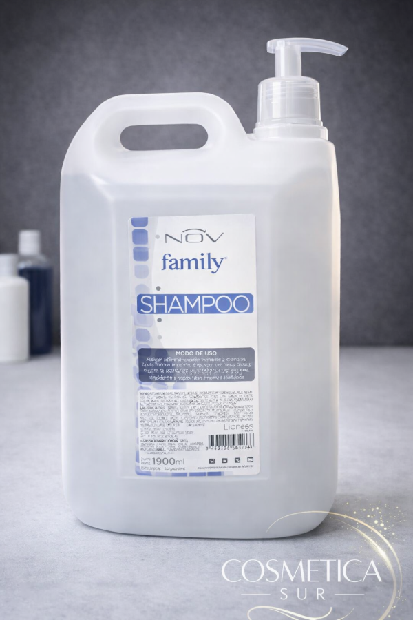 Producto - shampoo family (uso diario) x 1900 ml (con bomba)