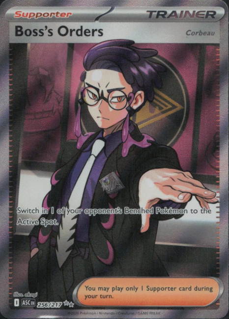 Producto - Boss's Orders [Corbeau] - 256/217 [Mega Evolution: Ascended Heroes]